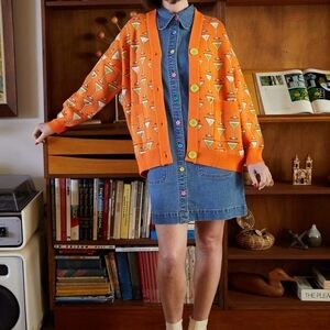 Dawn O'Porter x Joanie Cosmo Oversized Sweater Jumper UK XL US L